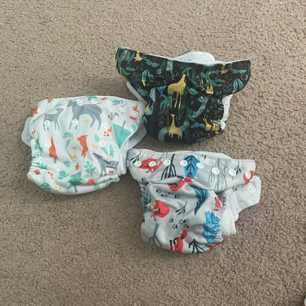 Thirsties newborn AIO diapers